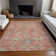 Machine Washable Indoor/Outdoor Cicel ACN1156 Coral Rug