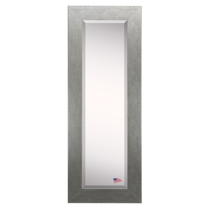 Conah Wood Flat Mirror, 59.5" H x 20.5" W