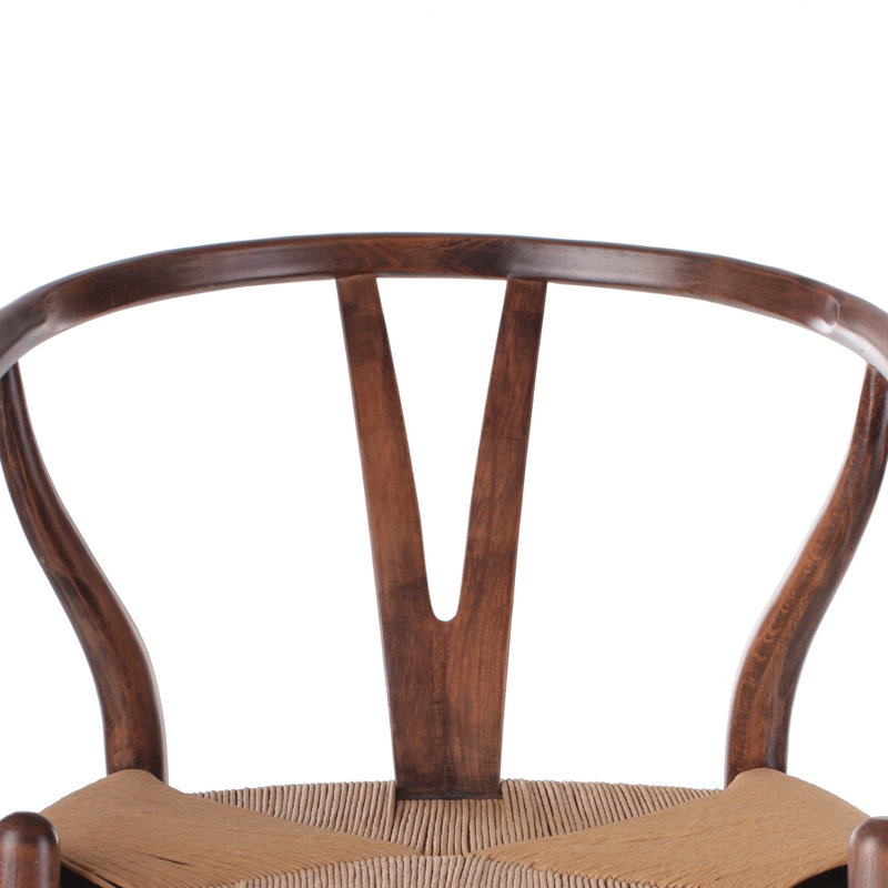 Baynes Solid Wood Dining Chair, Brown