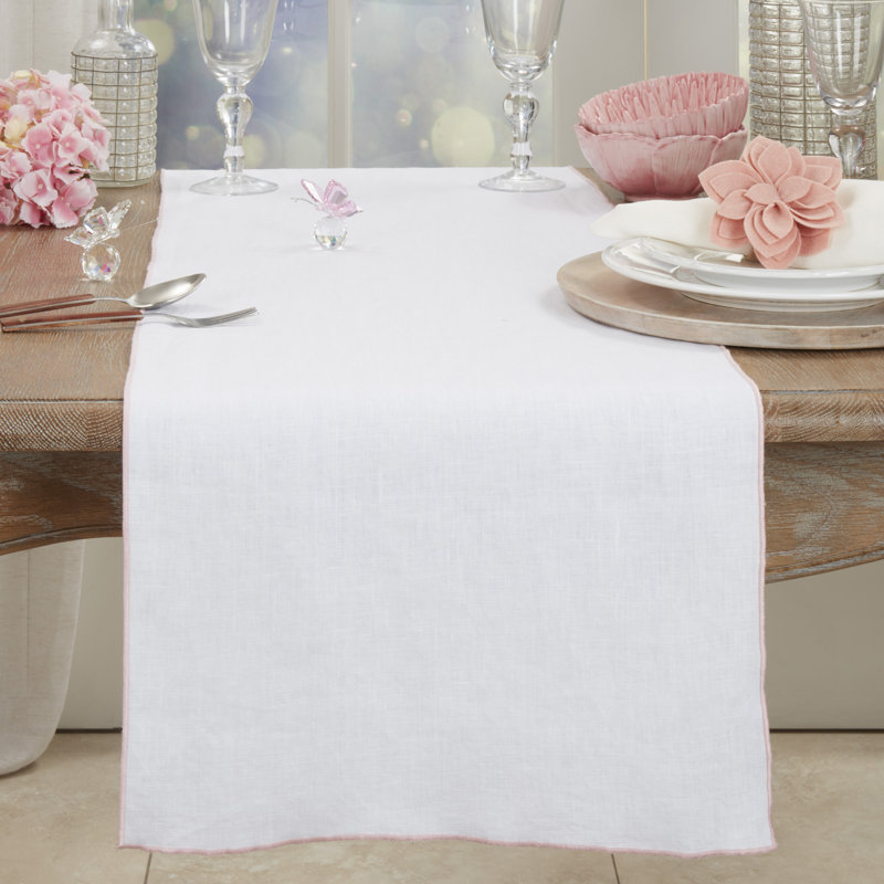 Linges de table Riggs, Rose
