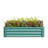 Rectangle Metal Raised Garden Bed 421Ft For Vegetables, Easy To Assemble, With - Rust Coating Herbs, Long Lasting,