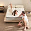 Matelas simple de 12 po, conception avec mousse à mémoire de forme et ressorts ensachés, soulagement des douleurs dorsales, fermeté moyenne, reste au frais toute la nuit