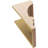 12"W x 12"D x 24"H Diane Rough Cedar Woodgrain TimberThane Corbel, Primed Tan-88289947