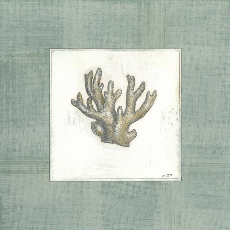 Sea Breeze IV - Wrapped Canvas Print, 30cm H x 30cm W x 3.8cm D