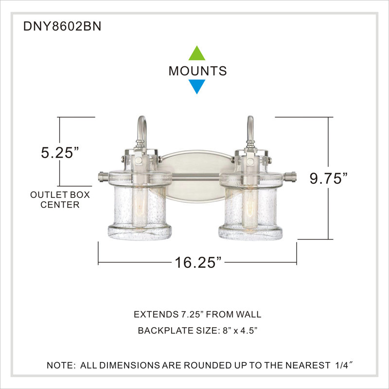Cory 2 - Light Dimmable Vanity Light