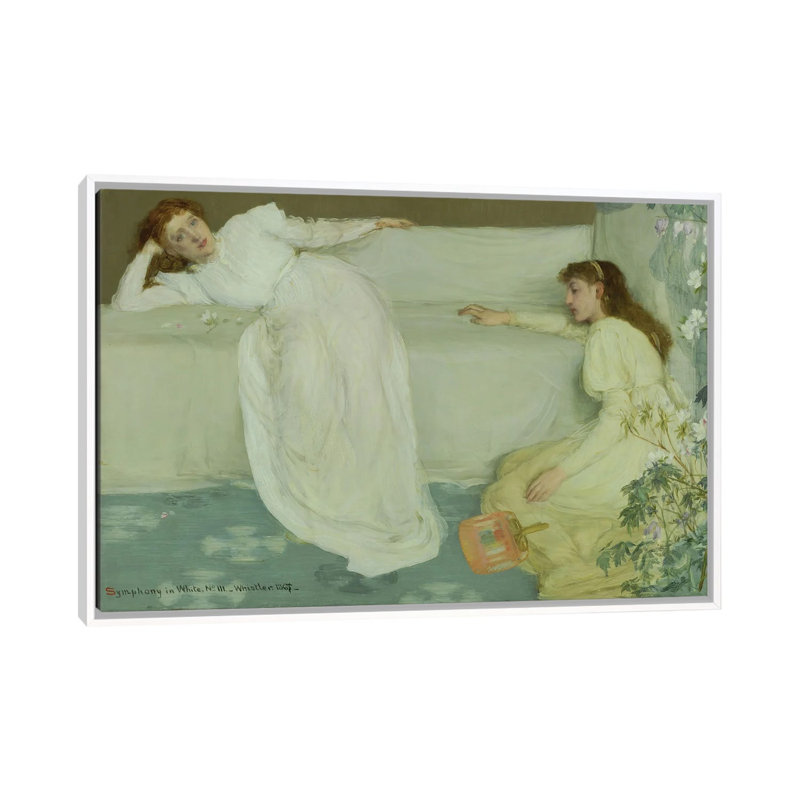Print, 45.72 cm H x 66.04 cm W x 4.445 cm D, White