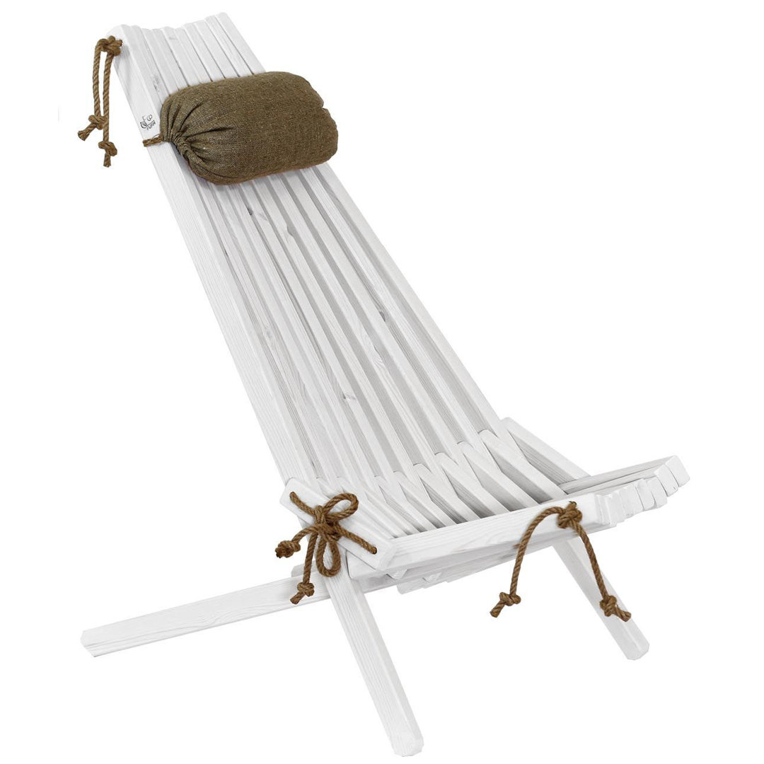 Stokes Folding Recliner Chair with Cushion