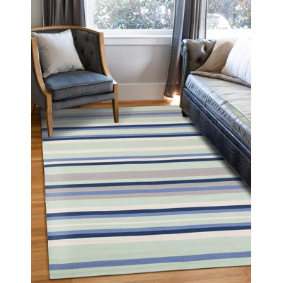 Aareona Cotton Geometric Indoor Rug