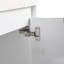 Meuble-lavabo à fixation flottante avec lavabo en résine
