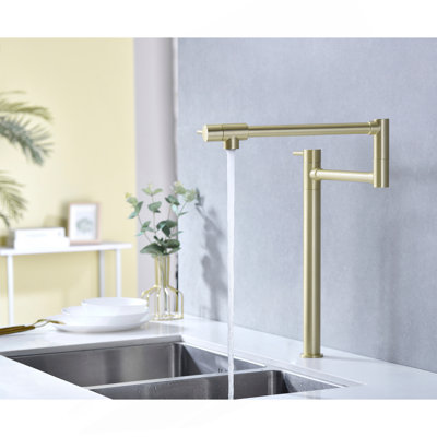 Pot Filler Faucet With Extension Shank