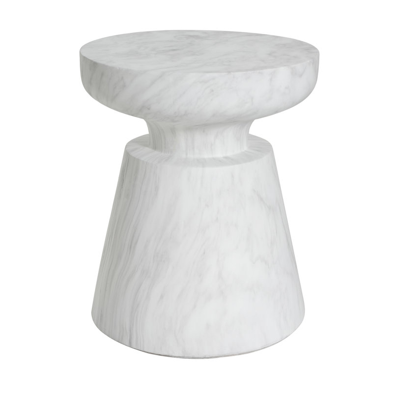 Outdoor Ponti Travertine Side Table