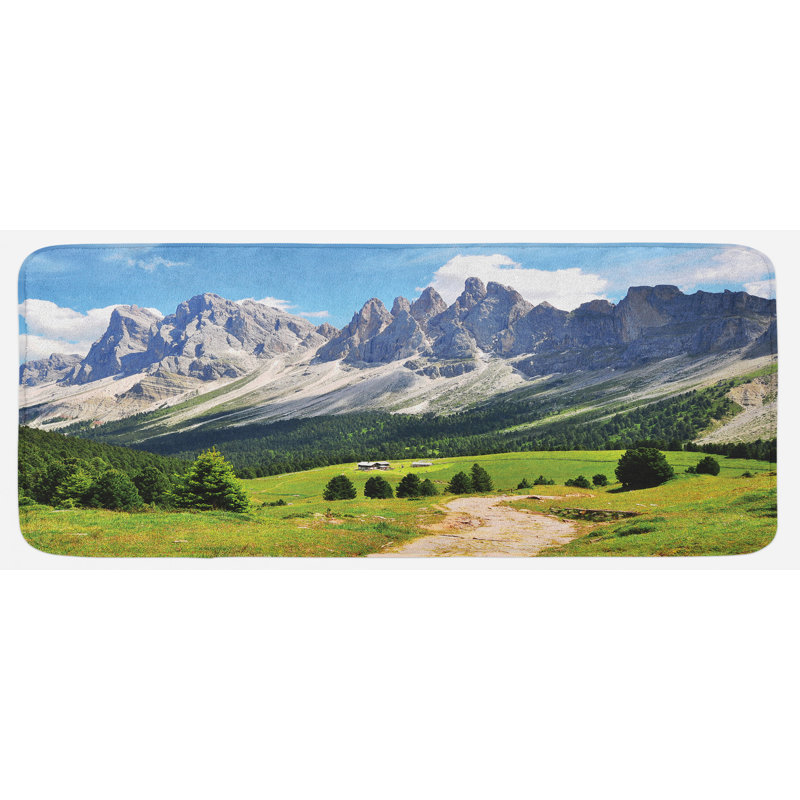 Tapis de cuisine mountain