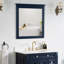 Miroir rectangulaire moderne en bois massif avec cadre H 33 po-1247881755-1247881752
