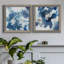 " BLUE VELVETEEN " 2 - Pieces Painting Print-1210471726-1210471729