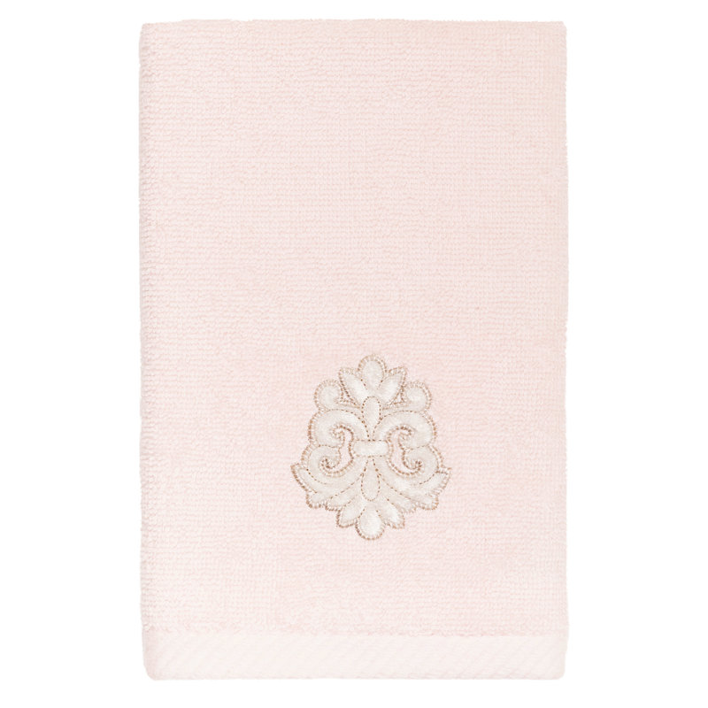 1 Turkish Cotton Fingertip Towel, Blush