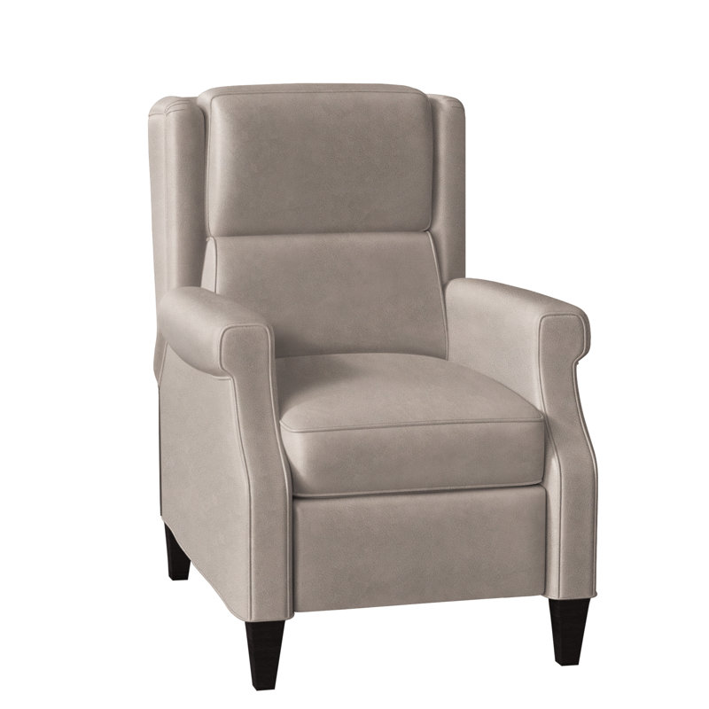 Gallaway Recliner, Aline Fumo Genuine Leather, Plantation, Power