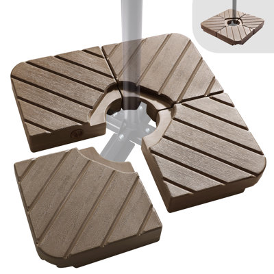 Shafee 180 Lb. Plastic Free Standing Umbrella Base