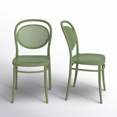 Farrah Outdoor Stacking Dining Side Chair
