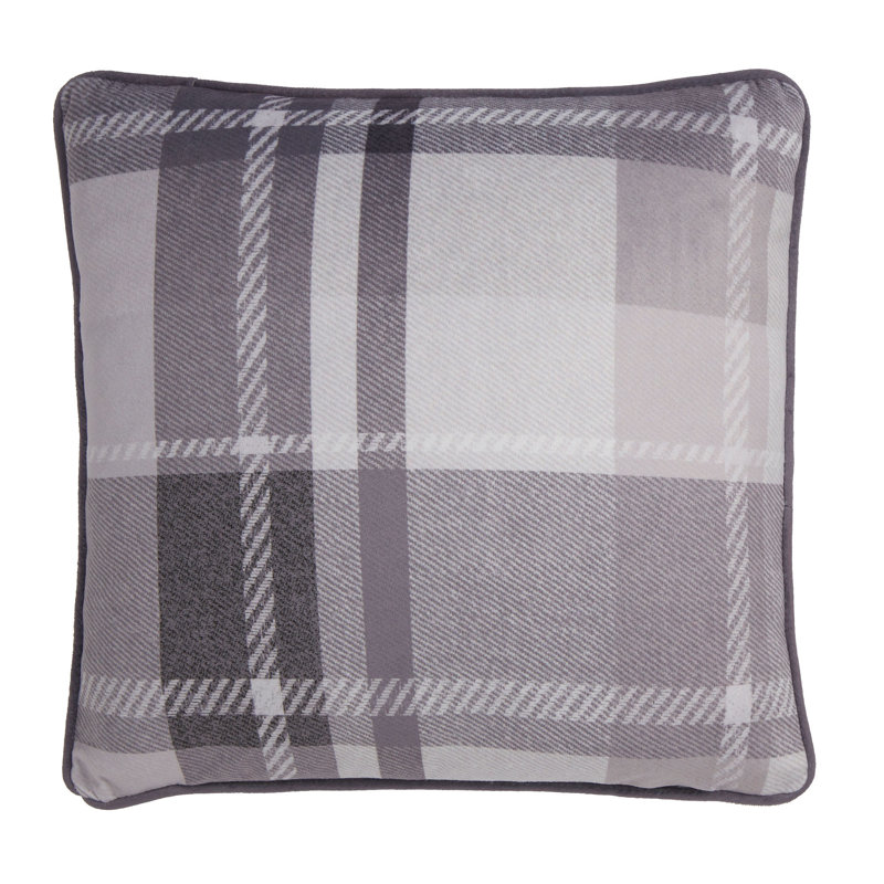 Akili Animal Print Grey Square Cushion