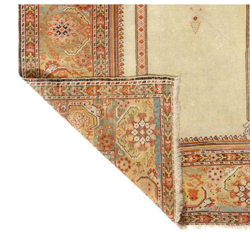Tapis «Prières» antique Ghiordes turc, vers 1880