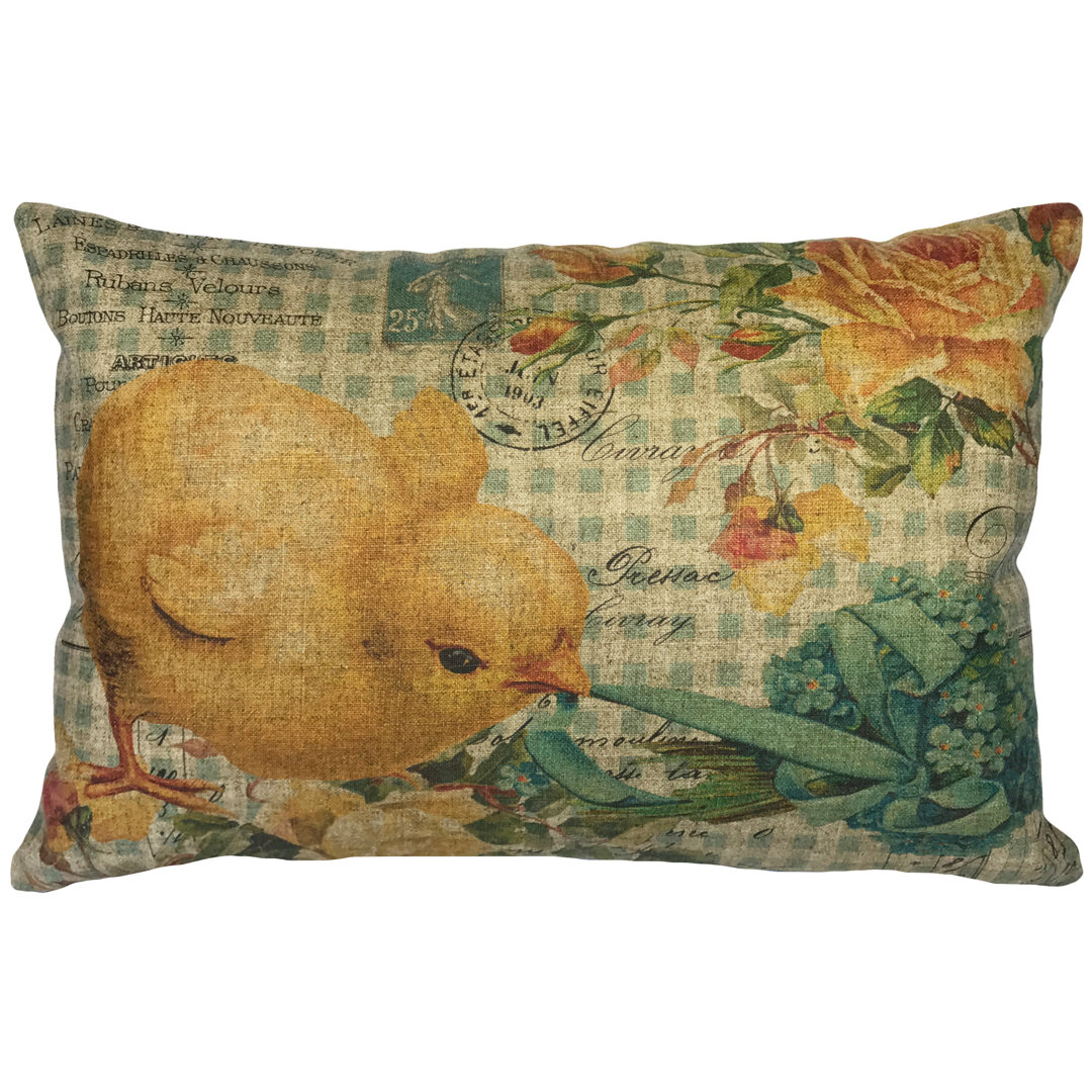 Linen Reversible Throw Pillow TheWatsonShop