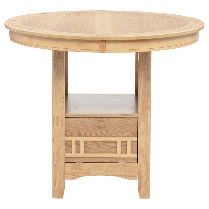 Table de salle à manger Davis, H 36,25 po x l 42 po x P 42,25 po