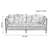 American Solid Wood Living Room Sofa