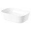 Salerno 18" L x 13'' W Vitreous China Rectangular Vessel Bathroom Sink-94888457