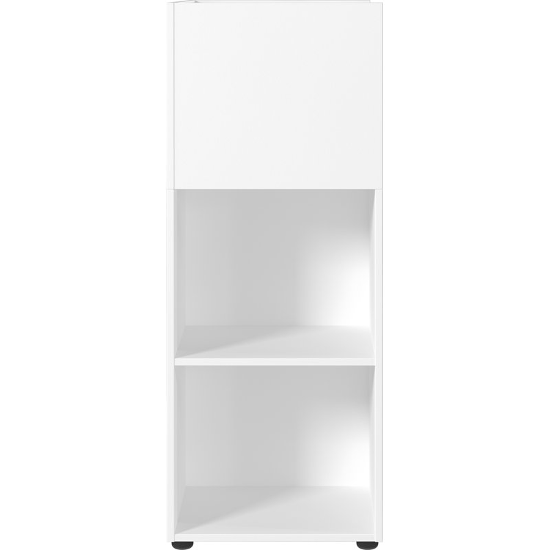 Mastandrea 80cm H x 112cm W Standard Bookcase, White