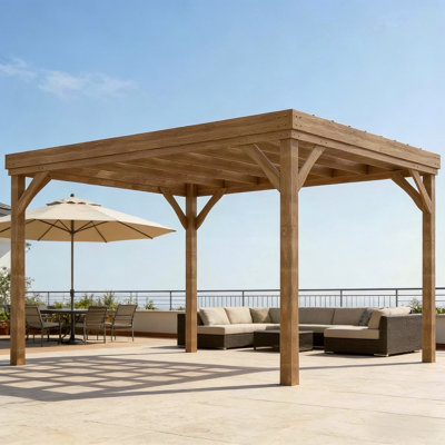 Pavillon de jardin pour la cour arrière, pavillon de jardin pour la vigne, pergola en bois pour l'extérieur