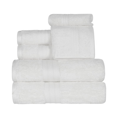 6-Piece Combed Cotton Towel Set
