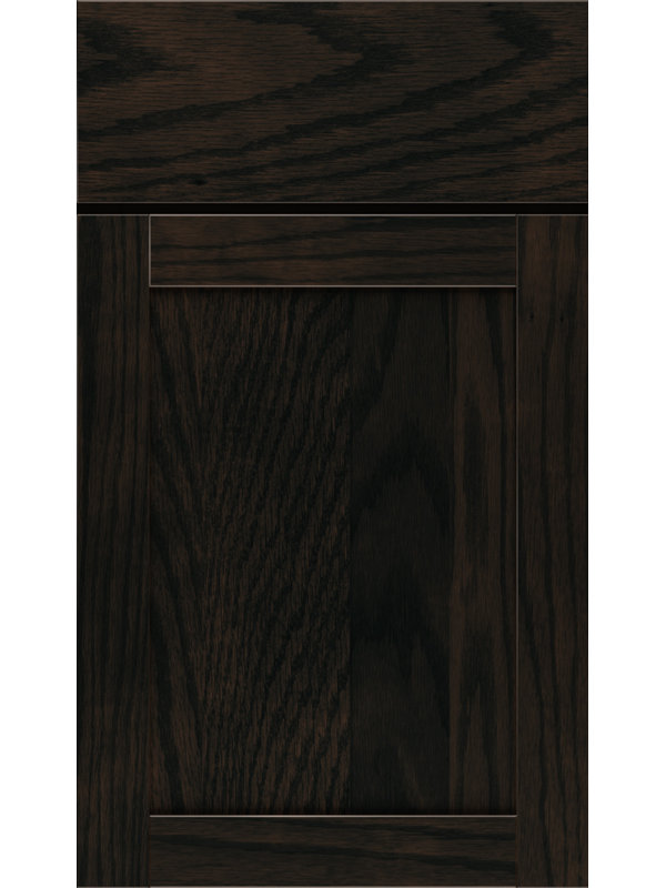 Dwelling Essentials Liannette Door Sample, Woodgrain Broadway
