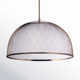 Sculptural Statement Pendants Single Light Iron LED Pendant