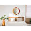 Huldar Glass Flat Wall Mirror