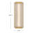 Hinkley Zayde Wall Mount Lantern-108493375