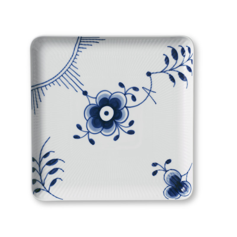 Royal Copenhagen Fluted Mega Square Platter