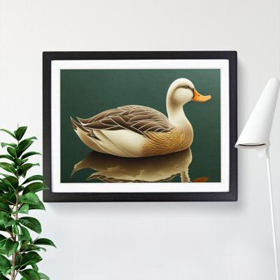 Serene Duck - Framed Print