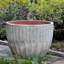 Ensemble de pots à fleurs en argile 3 pièces