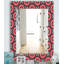 Miroir mural à éléments décoratifs rétro-40102163
