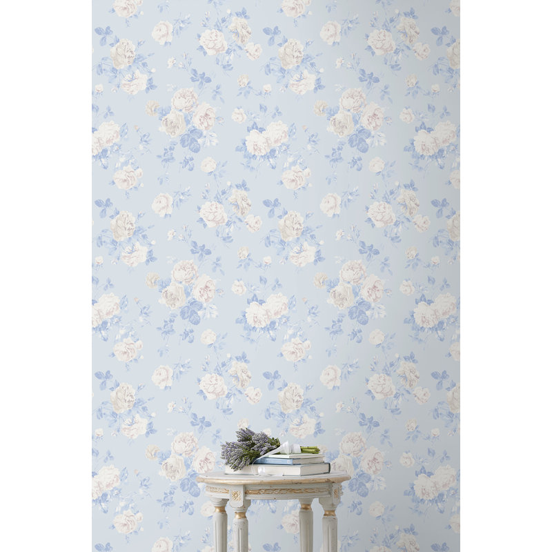 Papier peint Everblooming Rosettes Whisper