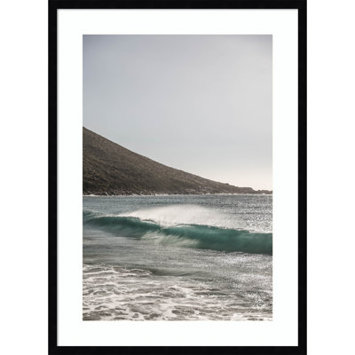 Sandy Bay Beach by Shot by Clint Wood Framed Wall Art Print