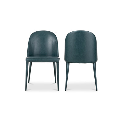 Brennon Upholstered Side Chair in Gray