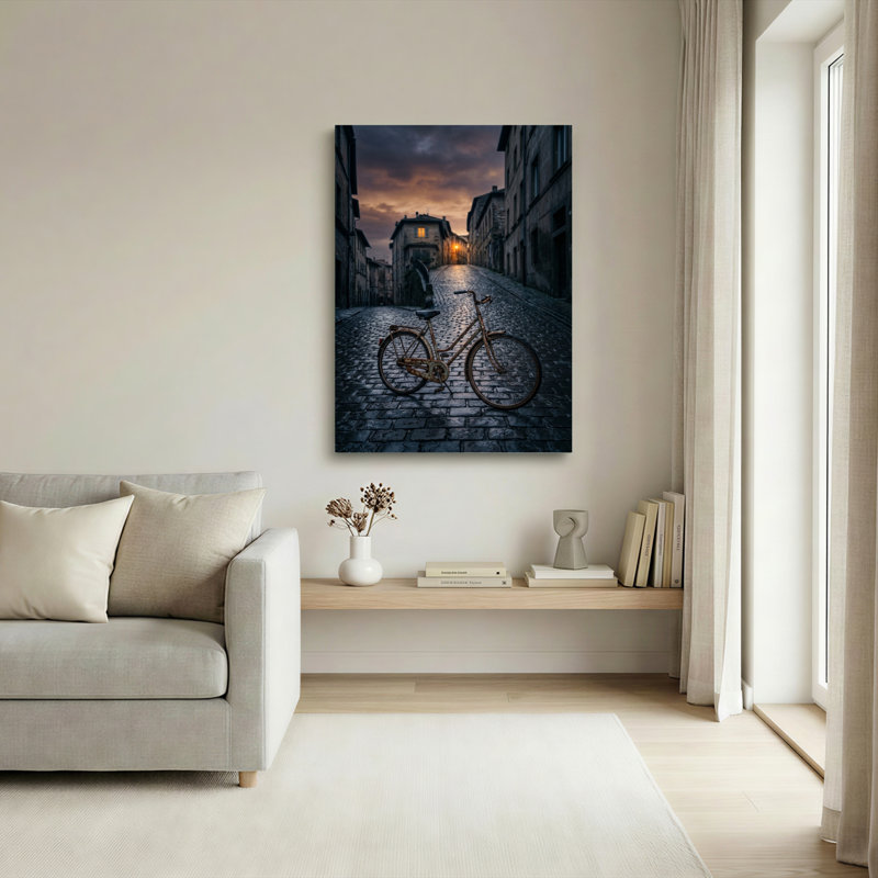Ensemble de 1 tableau sur toile Old Street, 18"H x 12"W, Wrapped Canvas