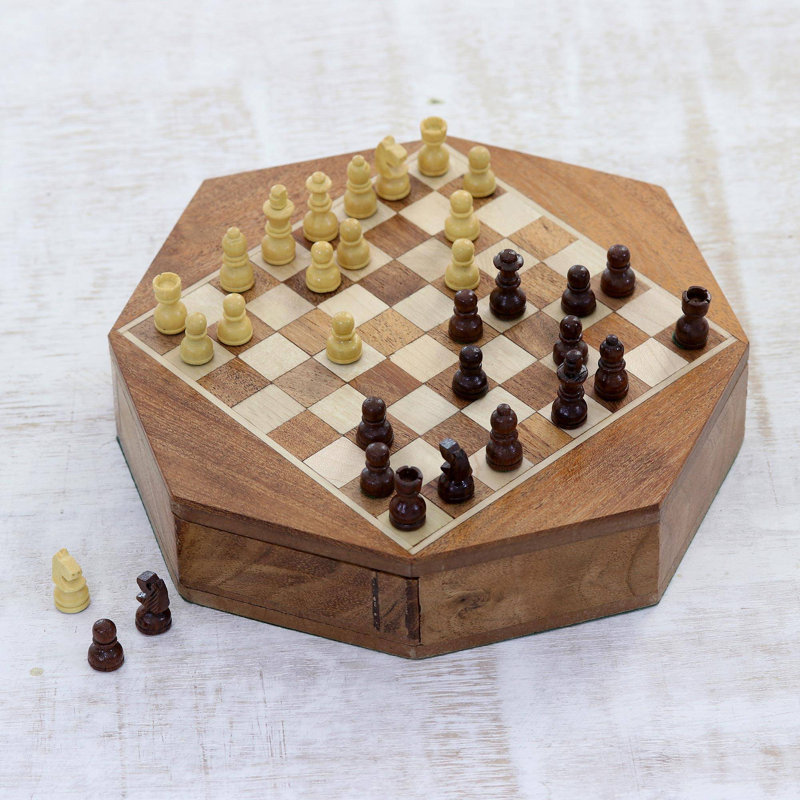 Tonasket Union Rustic Solid Wood Chess