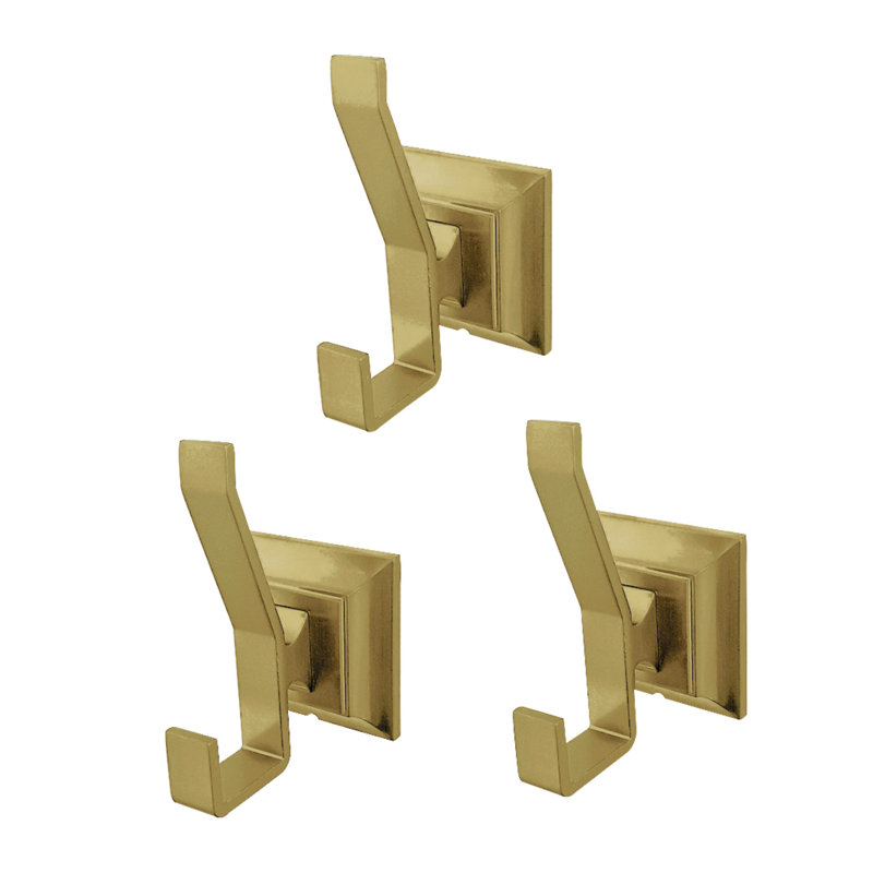 Kingston Brass Monarch Robe Hook, Brushed Brass