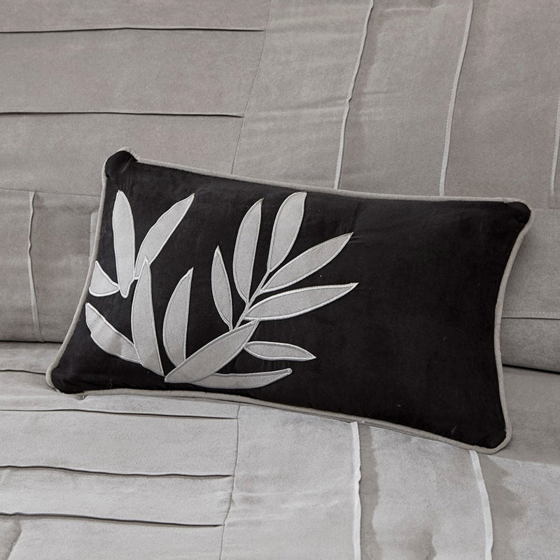 7 Piece Comforter Set Grey
