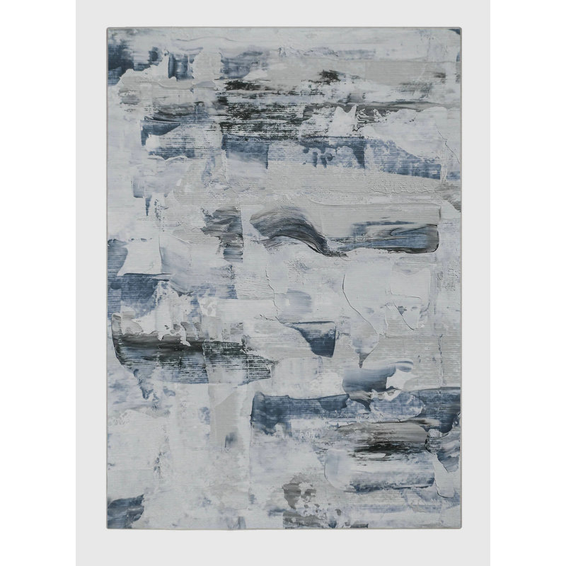 Heidegret Washable Abstract Indoor Rug, Rectangle 3' x 5'