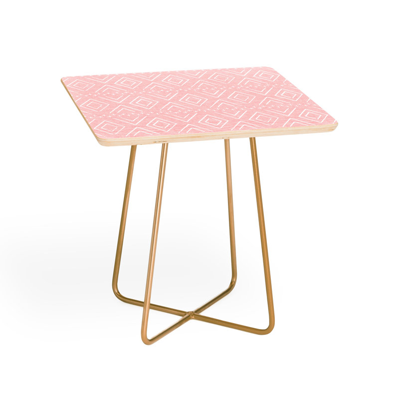 Table de bout à pieds croisés