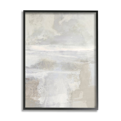 "Stupell Industries", composition abstraite sur toile beige par Rachel Springer