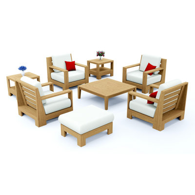Canberra Outdoor - Piece Conversation Set